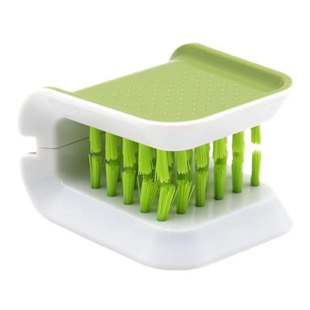 

Щетка для чистки автомобильного ремня безопасности, автомобильный безопасный инструмент для мытья ремней, двухсторонняя U-образная щетка для салона автомобиля, аксессуары для чистки салона зелёный