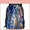 Cookierun Kingdom School Backpack Oxford Fabric Curved Straps For Kids Teens Unisex Education Essentials