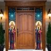 Three Kings Day Door Banner 71 x 12 Inch Vertical Hanging Decoration Epiphany Fiesta Día De Reyes Celebration Religious Holiday Porch Wall Entryway