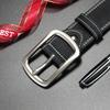 Men's Belt Genuine Leather Pin Buckle Simple Casual Belt for Men Young Men Fashionable and Versatile Cowhide Belt for Men