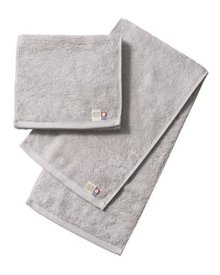 Smal ansikts Imabari Set av Medium 22 x Tillverkad i Lavendel [aso] Handdukar, 2, Tjock, 82cm, 100% Bomull, Japan, Moffin, Grå, Enfärgad, cy-mf319-sf2-a-lg