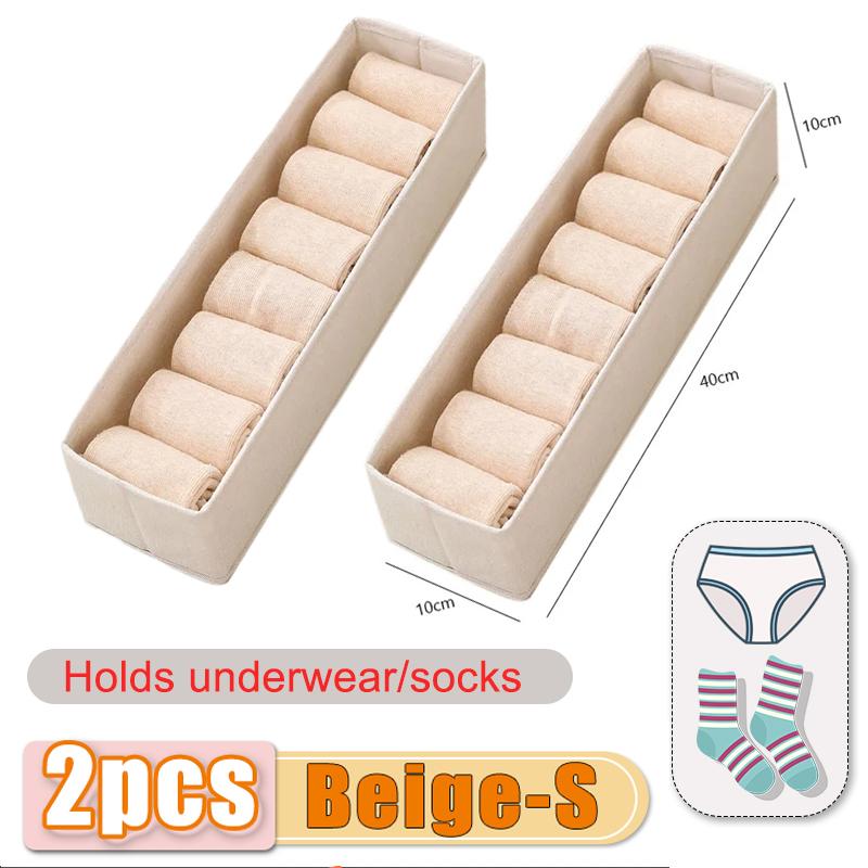 Clothes Storage Box For Household Visible Wardrobe Storage Organizers Foldable T-Shirts Jeans Underwear Pants Organizer Box