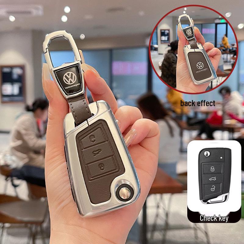 Volkswagen Key Covers for Sagitar, Bora, Tharu, Tayron, Lavida, CC, Passat, Polo, T-Roc