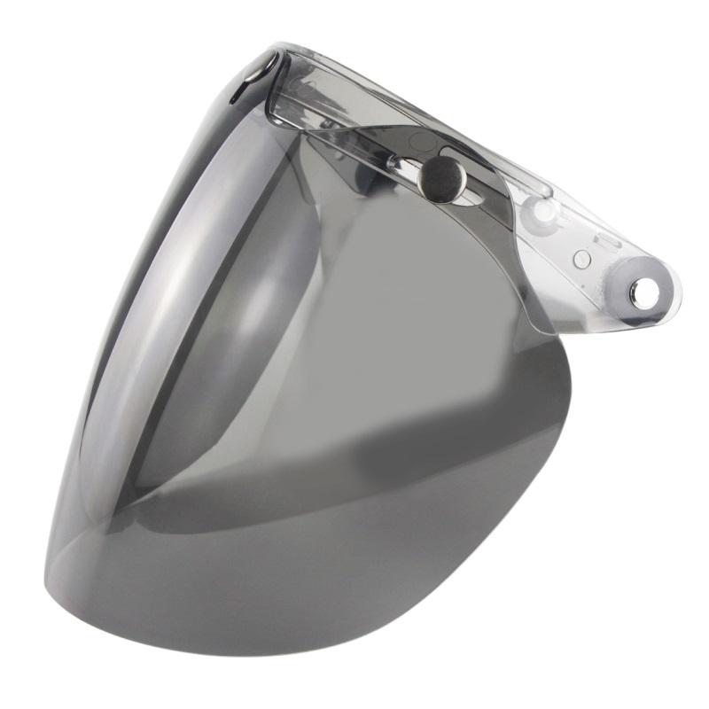 Universal Wear-resistant Anti-scratch Motorcycle  Helmet  Lens 3-snap Flip Up Visor Shield Lens