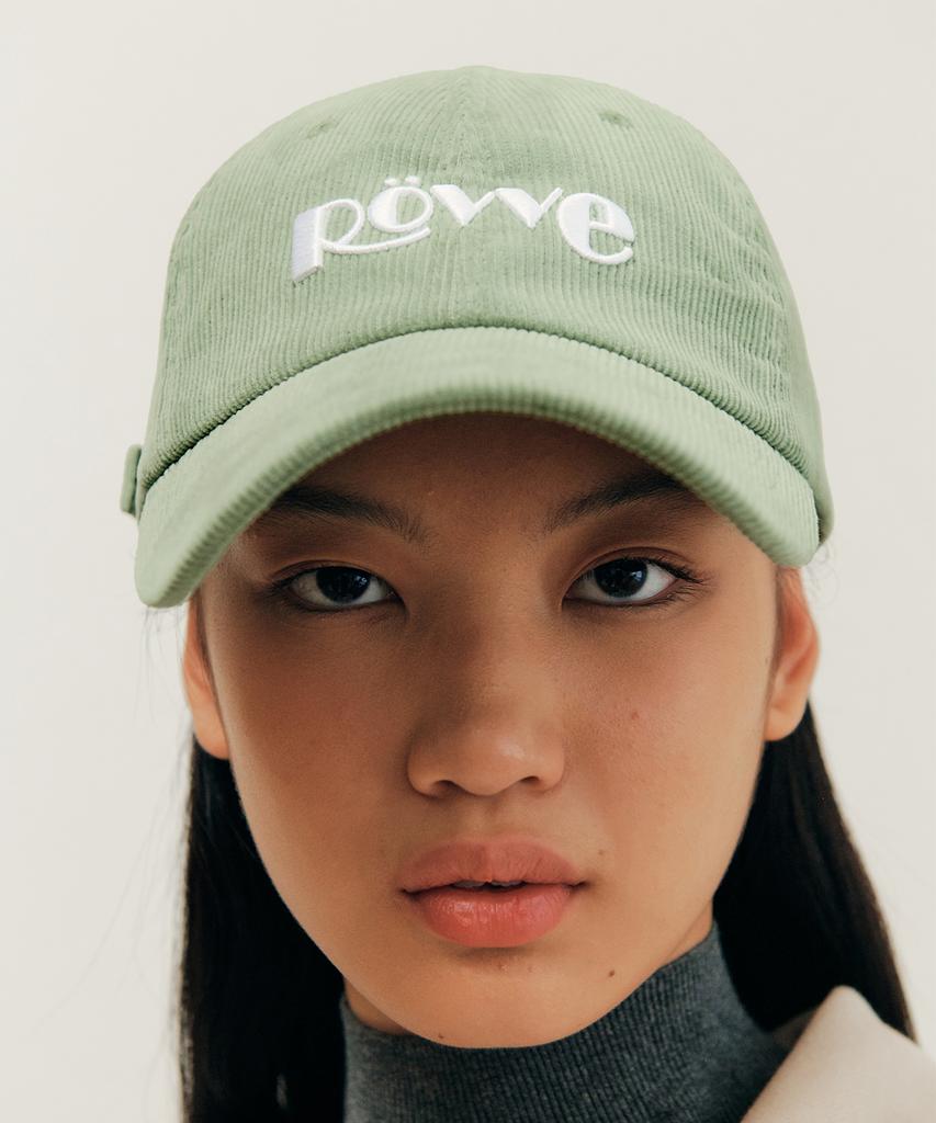 ROVVE Corduroy Logo Cap (Mint)