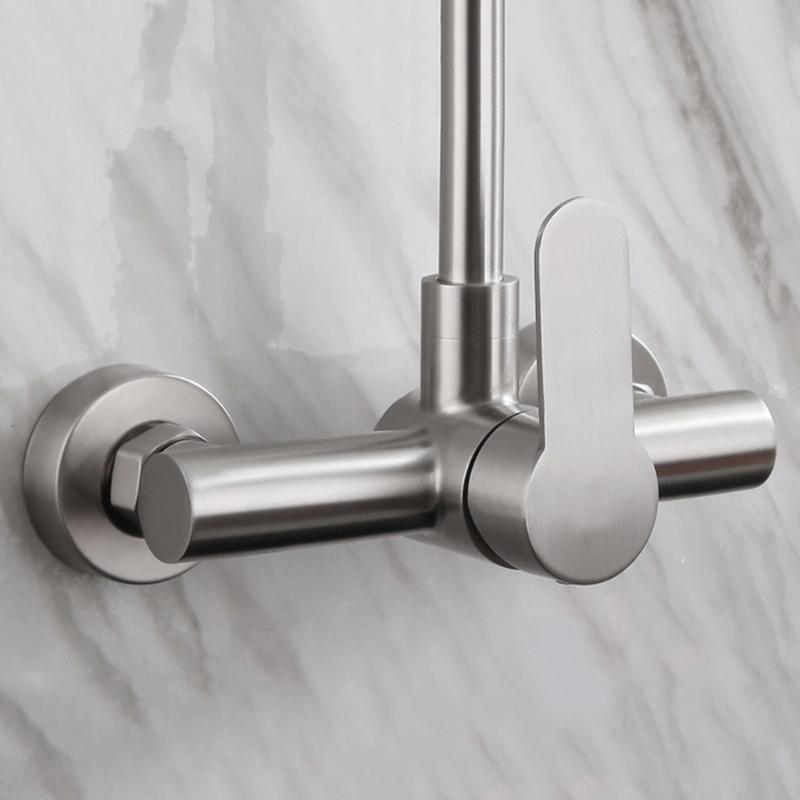 Praktische Wandmontage Küchenarmatur Einhebelmischer Einfach & Praktisch Wandmontage Küchenhahn Funktionelle Armatur