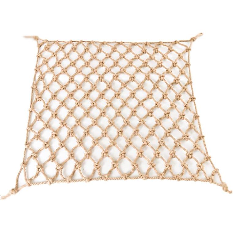 Natural Jute Hemp Rope Net for Child,Kindergarten Wall Decoration,Kids Playground Play Home Bedroom Photo Wall Decor Accessories,Reusable Novelty