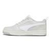 Puma Rebound V6 Low Aschgrau Weiß Unisex Sneaker Sedate-Grey Warm-White 392328-10