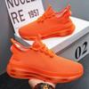 Fashion Summer Fashion Lightweight Fly Woven Shoes with Thick Sole for Increased Comfort and Wear Resistance Lace Up Sports Shoes Size45