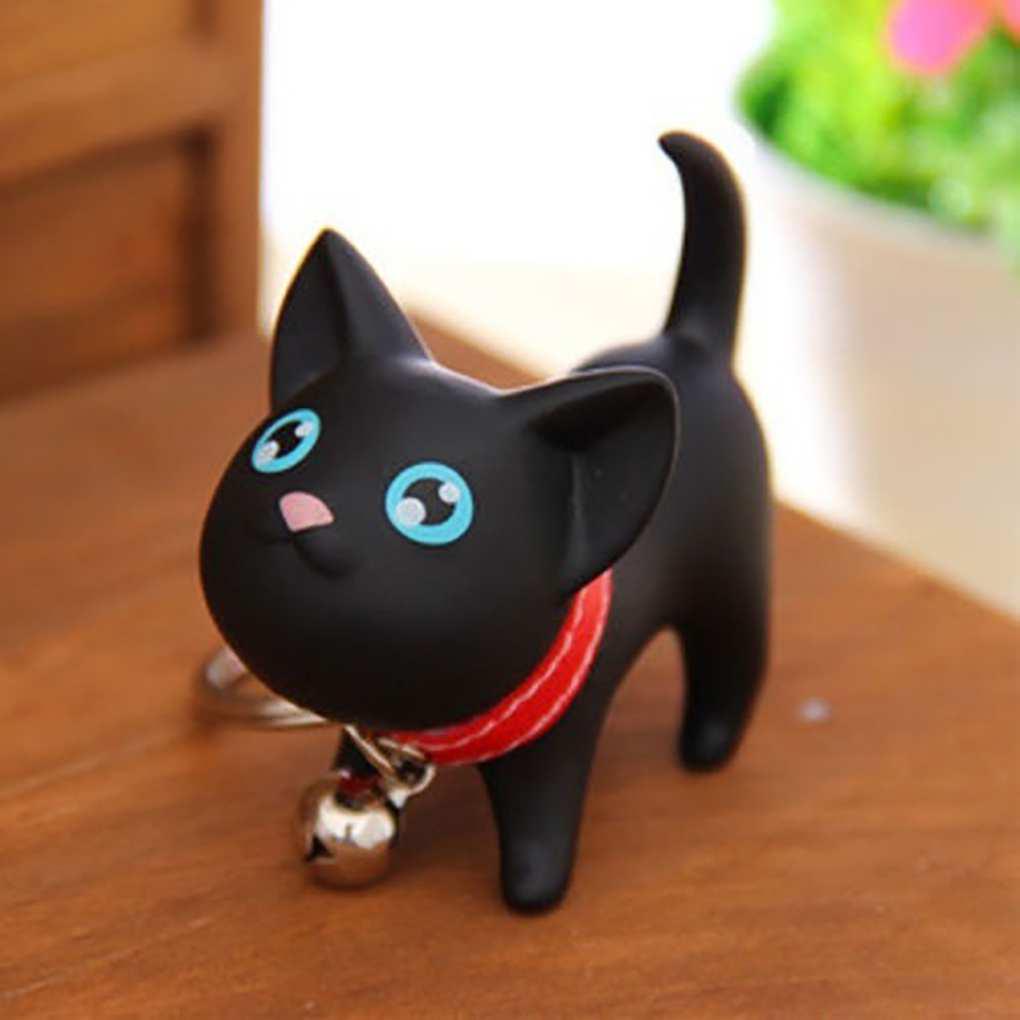Amoureux Mignon Sacs à Main Pendentif Jouet Enfant Cadeau Porte-clés Chat Chaton Porte-clés
