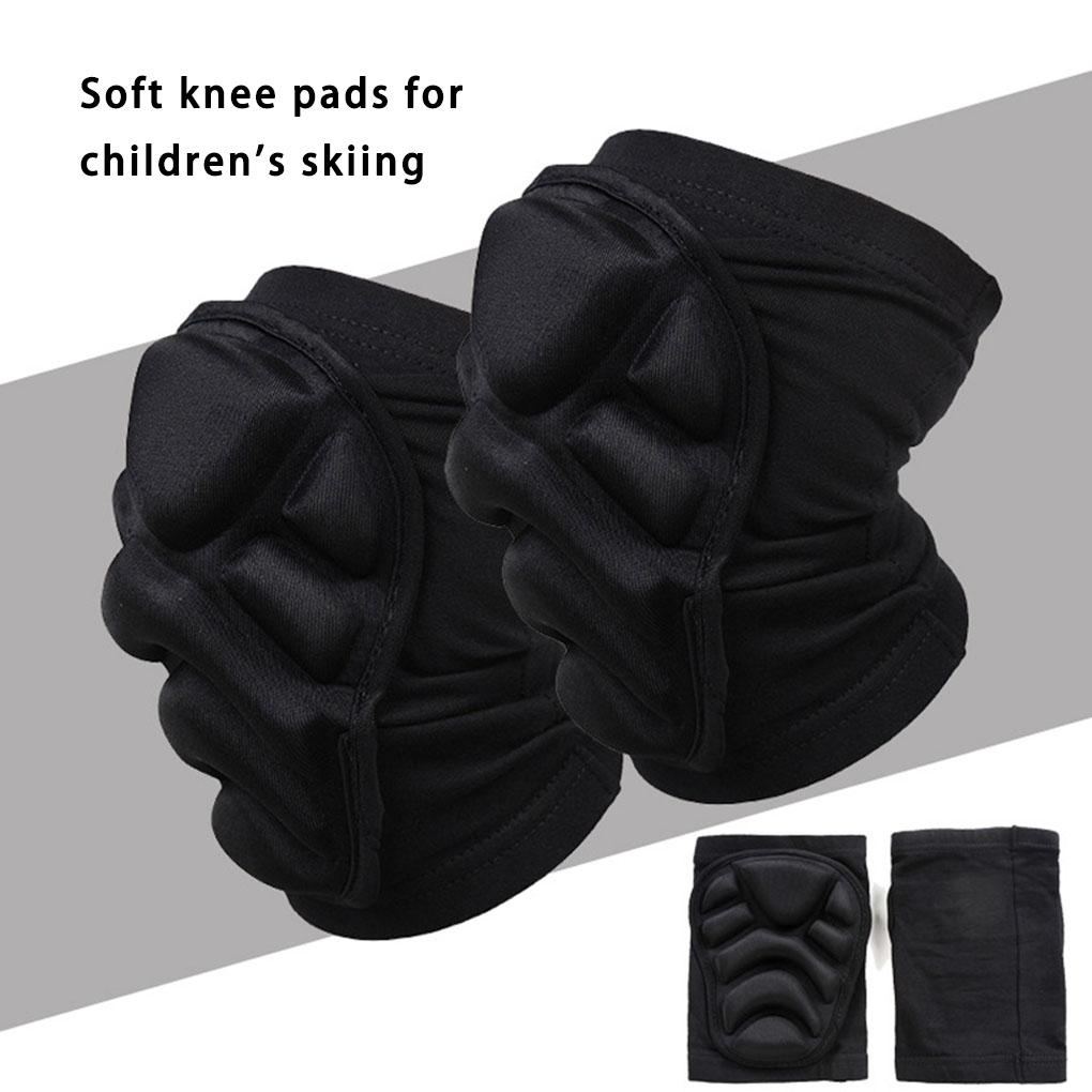 Childen Soft Kneepad Skiing Snowboarding Sports Knee Pads Support Protective