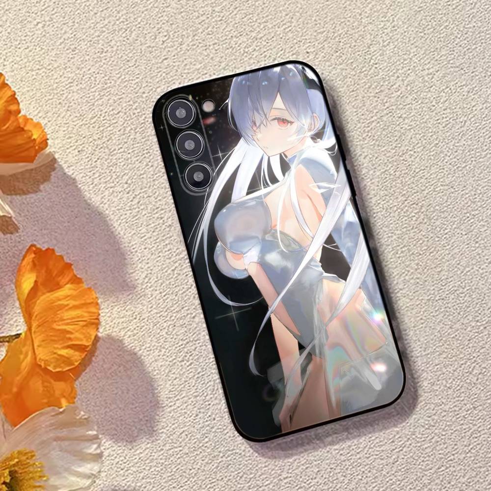 Goddess of Victory Nikke C-Cinderella Phone Case For Samsung Galaxy A73,A72,A71,A70,A53,A52,A51,Others Soft Black Cover