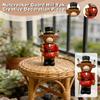 Cow Nutcracker Guard Resin Figurine – Festive Indoor & Outdoor Decor