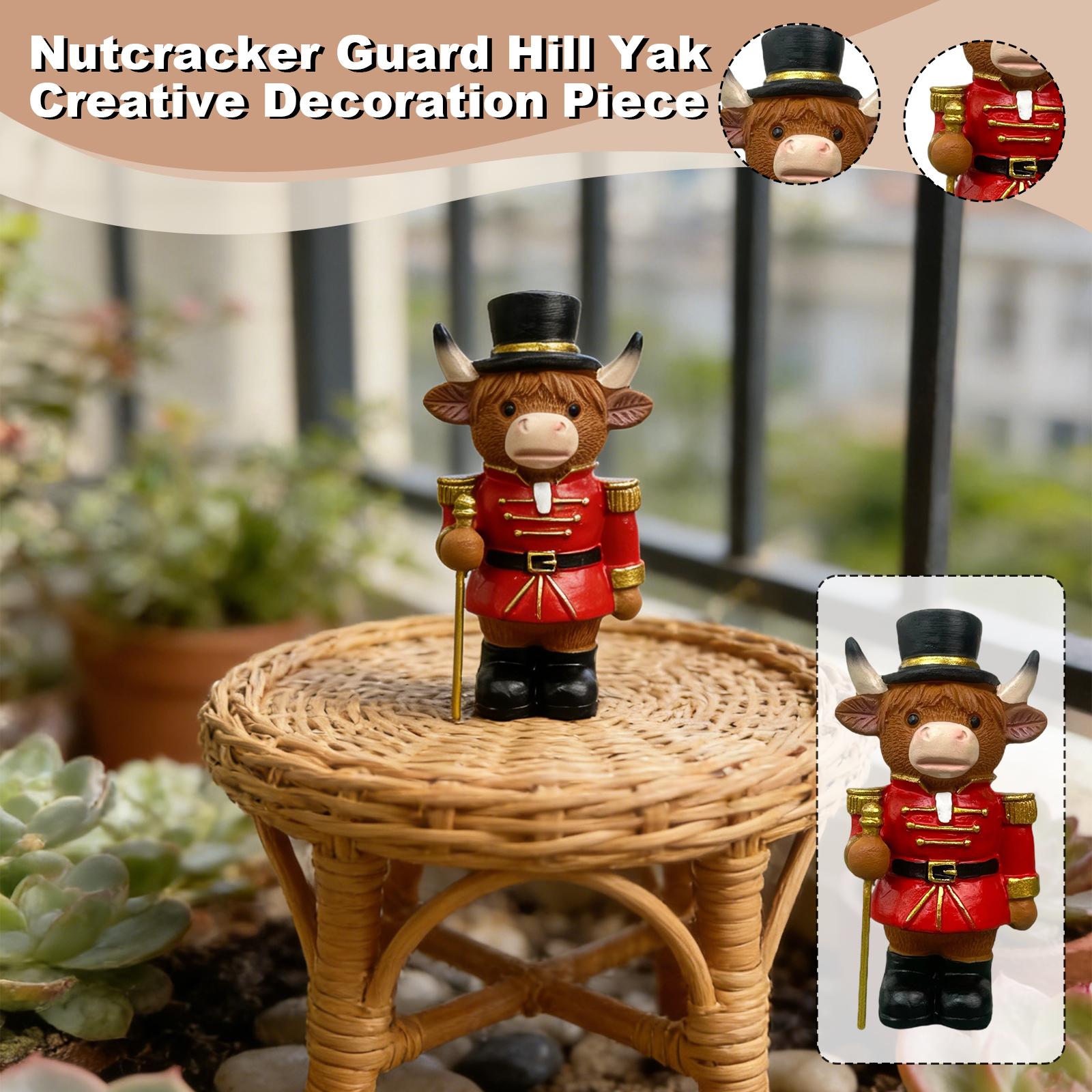 

Cow Nutcracker Guard Resin Figurine – Festive Indoor & Outdoor Decor One Size