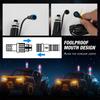 RGB Spiral Whip Light Pair for Truck SUV Jeep