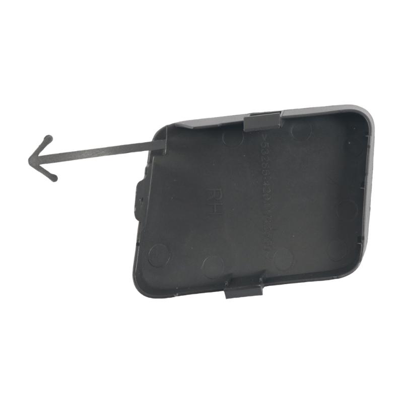 Pair ABS Front Bumper Caps Tow Hook Cover Replacement Automotive Tow Hook Cover 53285-4293 53285-42930 for Vehicle