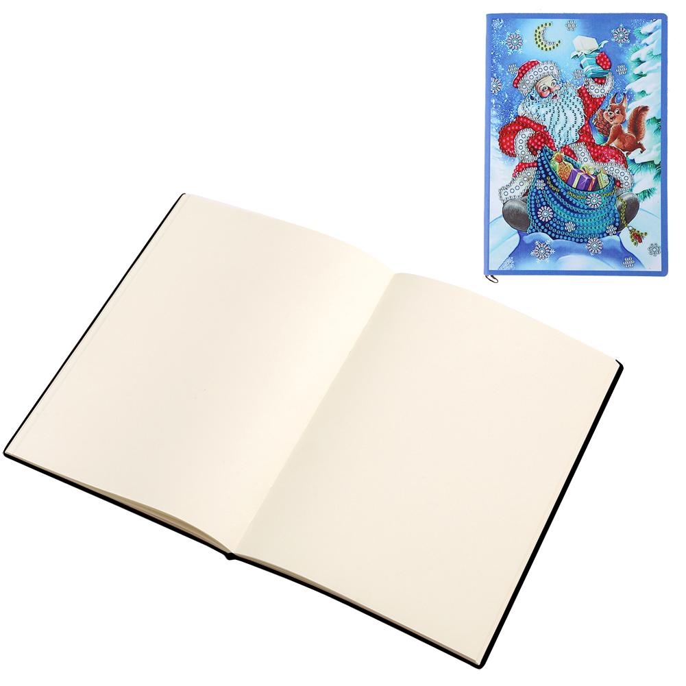Weihnachtsmann Muster Diamanten Malerei Notizbuch DIY Diamanten Bilder Set Dekoration Geschenk
