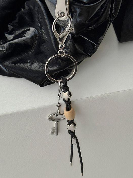 Apple Pie Order Starry Starry Wood Keyring.(2color)