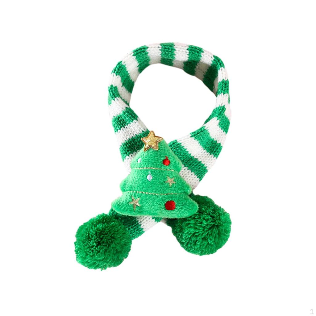 Festive Pet Neckwear - Stylish Winter Accessory for Dogs and Cats