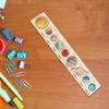 Alasum Solar System Puzzle for Kids, Planet Recognition Educational Puzzle, Wooden Planet Model, Space Learning Toy, 40cm, Fun for Parents and