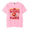 Funny T Shirts TTaylors Fiance Classic Tops Crew Neck Casual Tops Funny Unisexs Womens Clothing Gift for Fans Classic Tops