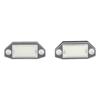 Bilskyltbelysning Vit LED 1224V Plastkontakt Plug and Play Passar för Ford Focus CMAX 20032018