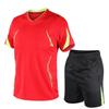 Men's Quick Dry Sportswear Set: Short Sleeve Top & Shorts for Football, Running, Training - Spring/Summer