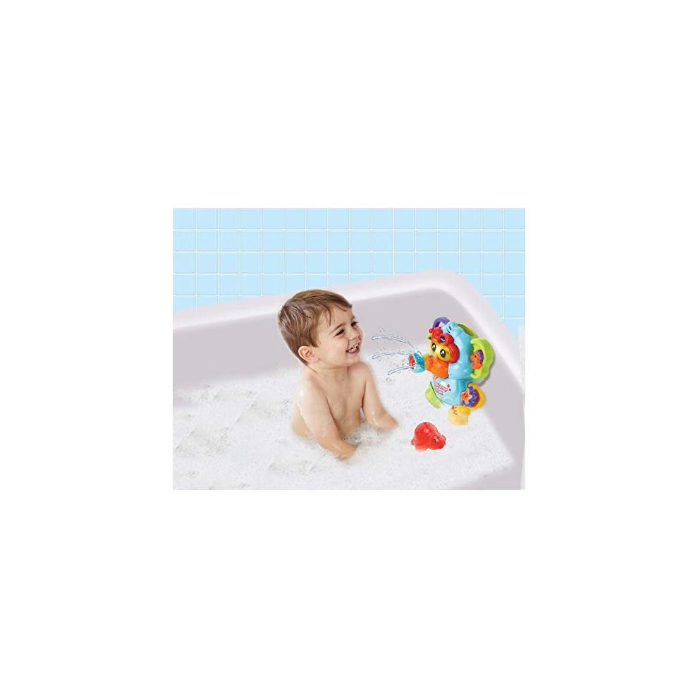 Vtech Splash & Play Elephant | Educational Bath Time Activity Toy with Sounds and Phrases | Great for Motor Skills| Musical Toddler Toy Suitable For