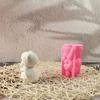 Little Girl Statue Silicone Mold for Epoxy Resin Candle Soap Making Fondant Silicone Molds for Chocolate Candy Baking