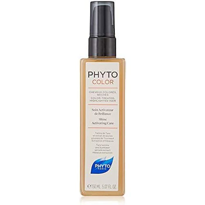 Phyto - Phytocolor - Soin Activateur de Brillance 150 ml - Cheveux Colorés et Méchés - Ravive l'Éclat - Préserve la Couleur - Lisse