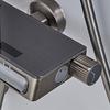Luxury Bathroom Shower System Shower Faucet Full Set with Light Piano Key Smart Temperature Digital Display Hot Cold Mixer