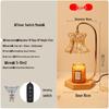 Nufeng Dimmbare Aroma Wachsschmelzlampe Nachtlicht