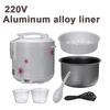 220V 2/3/4/5L Multicooker Kitchen Appliances Electric Rice Cooker Alloy Cast Iron Heating Pressure Cooker Soup Cake Maker