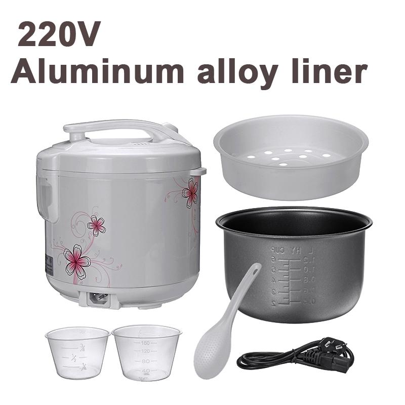 220V 2/3/4/5L Multicooker Kitchen Appliances Electric Rice Cooker Alloy Cast Iron Heating Pressure Cooker Soup Cake Maker