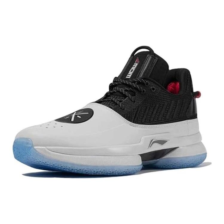 Li Ning WOW 7 Ankündigung Dämpfung Rutschfest Dämpfung Rutschfest Niedrig geschnitten Basketballschuhe Damen ABAN135-1