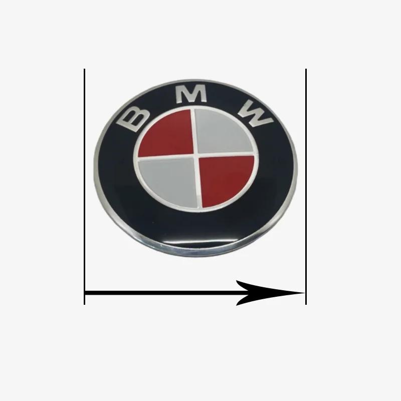 60mm-4pcs Car modification BMW hub cover tire center decoration 60mm front diameter size silver base/black base optional.