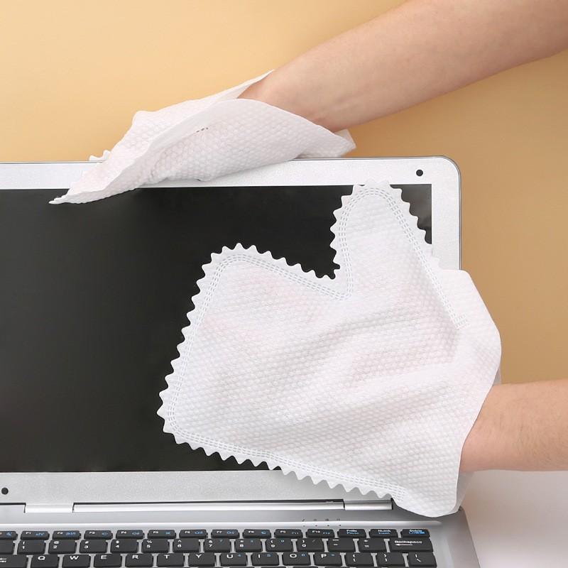 Reusable Microfiber Cleaning Gloves Keyboard Dust Removal Household Non-Slip Anti-Static One-Time Use