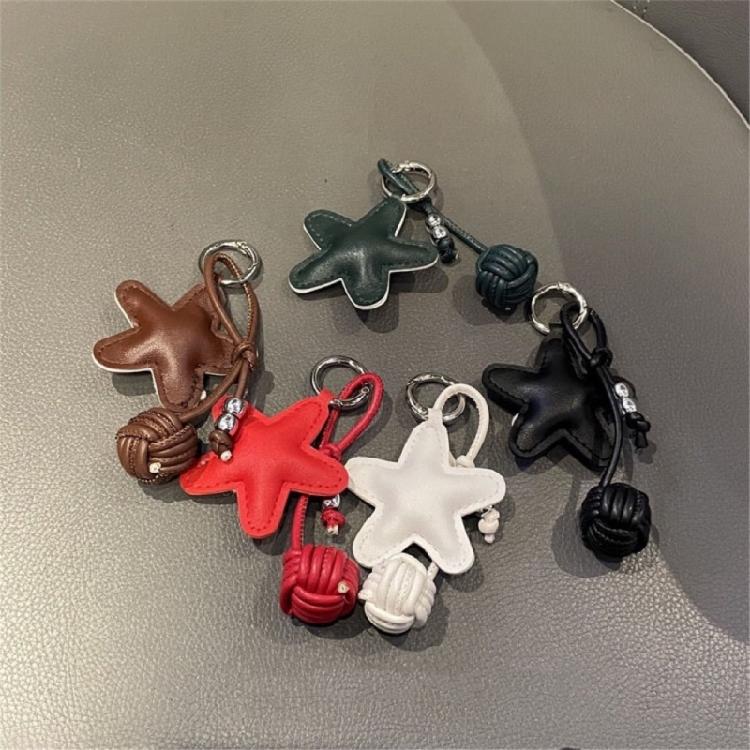 Modern Star Keychain Decoration Lightweight and Easy to Carry Key Ring Key Holder Pendant Charm for Daily Life Fun