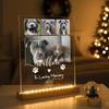 Custom Pet Happy Moments LED Night Light Personalized Pet Photo Acrylic Wooden Lamp Cherished Pet Birthday Keepsake Ideal Gift
