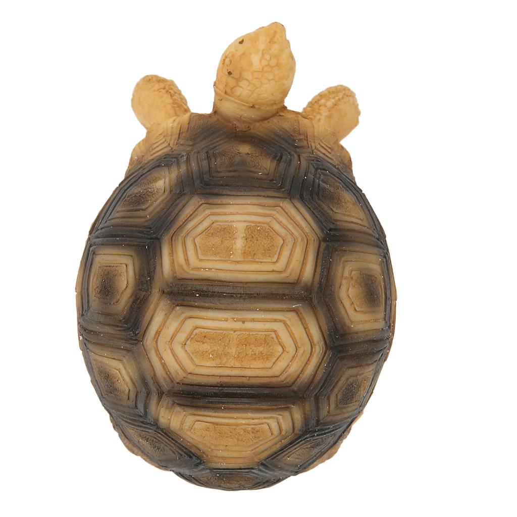 Tortoise Ornament Pet Animal Figurine Resin Home Decoration for Fish Tanl Aquarium