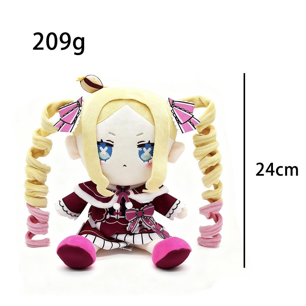New Re:Zero - Starting Life In Another World Beatrice Plush Doll Cute Cosplay Anime Plushie Soft Toy Kid Birthday Christmas Gift