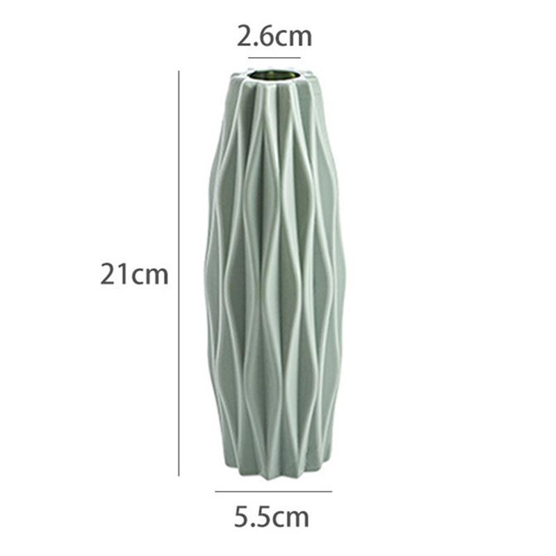 Basket White Decoration Flower Arrangement Ornament Home Vase Modern Flower Pot Living Room Pink Nordic Blue Plastic