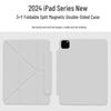 Магнітний двосторонній захисний чохол-кліпса для iPad Air 6 з Y-подібною підставкою 12,9 дюйма