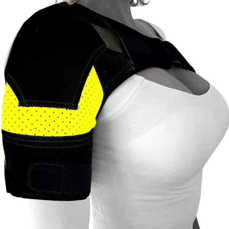 

With Pressure Pad Shoulder Pain Ice Pack Shoulder Compression Sleeve Both For Left And Right Unisex Shoulder Brace