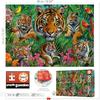 Pussel 500 bitar : Tigerdjungeln