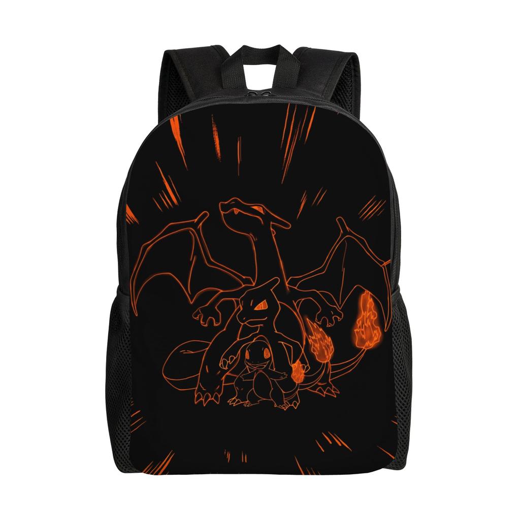 Fashion Backpacks Pokemon Backpack Daypack Eevee Eeveelution Mochila Work Office Retro Washable Rucksack