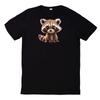 T-Shirt Cute Raccoon Funny Racoon Motif