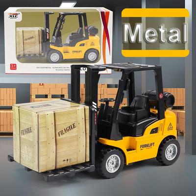 Giocattolo modello carrello elevatore in lega