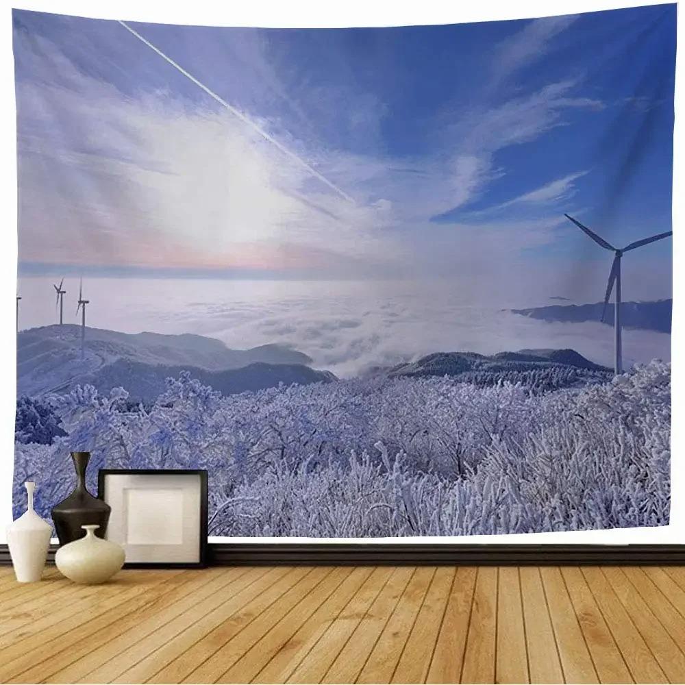 Гобелен с изображением ветряной турбины — фото 8