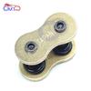 Motorcycle Drive Chain O-ring Mater Link Gold Rivet Clip Connector for 428 520 525 530 428H 520H 525H 530H Motorbike
